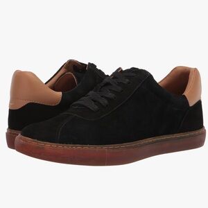 GENTLE SOULS by Kenneth Cole Women's Nyle Sneakers black suede lace up s…